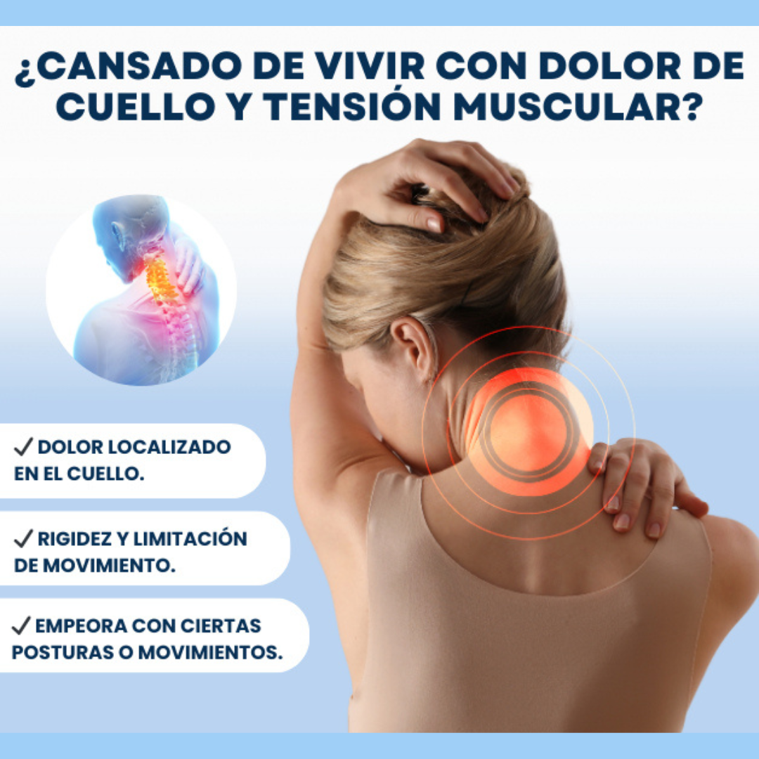 Cervi Relief® | Cojín Inflable Ortopédico de Tracción Cervical para Dolor y Tensión