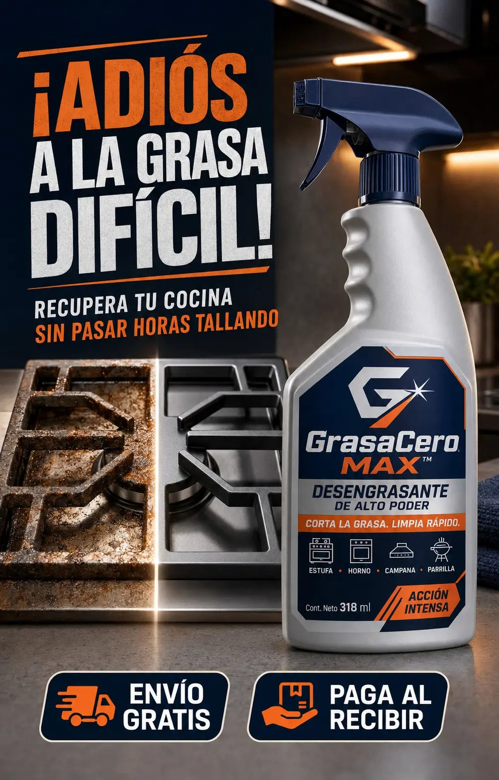 GrasaCero MAX: Potencia Extrema Contra la Grasa