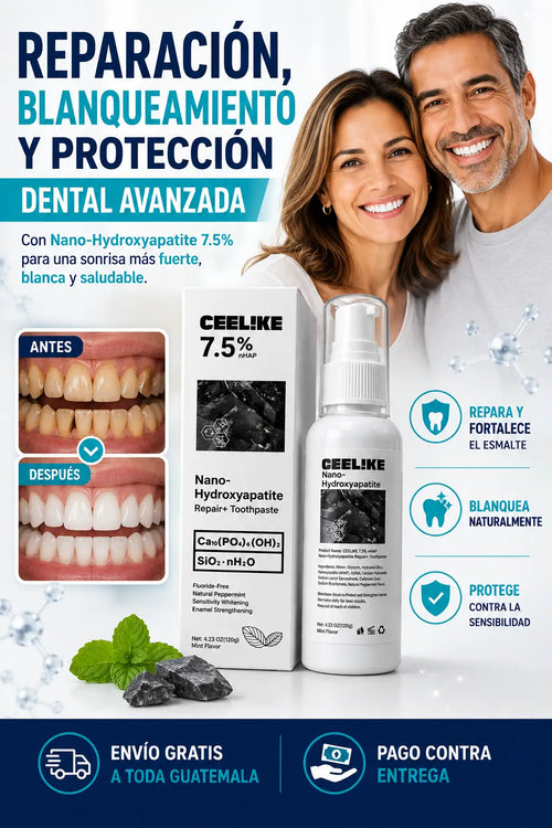 CEELIKE | Pasta Reparadora y Blanqueadora con Nano Hidroxyapatite