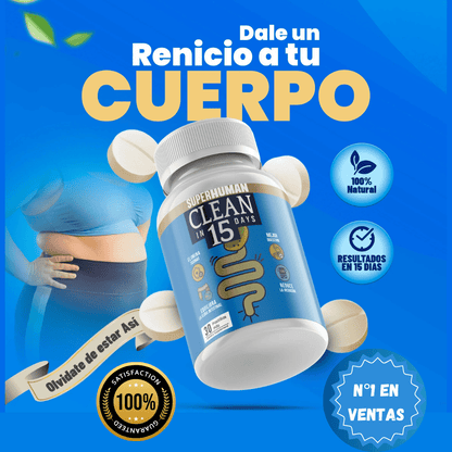 Clean15® | Limpieza Completa Estomacal en 15 días - Brillamas Guatemala